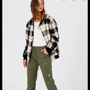 New FP Jen's Pirate Booty Sound Bomber Jacket XS/S #243